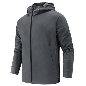Chaqueta Bomber Personalizada Impermeable con Cuello Alto y Cierre de Cremallera para Hombre, Cortavientos de Primavera para Exteriores, Talla Grande - Product Image 1