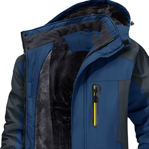 Veste de pluie légère et respirante imperméable pour homme avec fermeture éclair, coupe-vent à capuche personnalisable 2026, coupe régulière, design pliable - Product Image 5