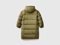 Manteau long matelassé imperméable et respirant à fermeture éclair pour femme, grande taille, chaud, avec capuche, coupe-vent et épais pour l'hiver
