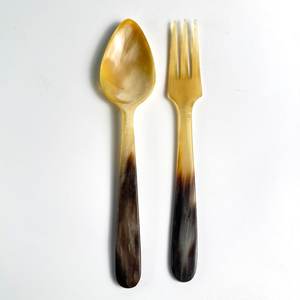 Juego de Cubiertos de Lujo Hechos a Mano Personalizados de Cuerno de Buey para Queso, Cuchara de Té, Tenedor, Cuchillo para Mantequilla - Precios Muy Bajos al por Mayor - Product Image 3