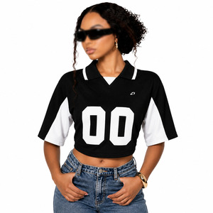 Jersey de Fútbol Americano con Cuello Corto, Ropa Deportiva Personalizada para Equipos, Fabricante de Ropa Deportiva de Marca Privada - Product Image 1