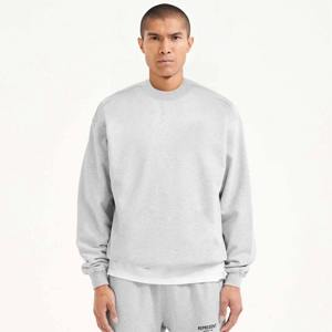 Sweat-shirt à capuche décontracté de haute qualité à col rond 100% coton pour l'automne, logo personnalisé, sweat-shirt à manches longues pour homme - Product Image 2