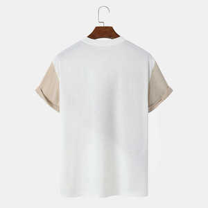 Top Trendy Men 100% Cotton Fashion Style T <b>Shirt</b> Breathable Casual Wear Lightweight Men T <b>Shirt</b> - Product Image 2
