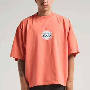 เสื้อยืดพรีเมียมเนื้อนุ่ม ย้อมสีแบบ Garment-Dyed สีพาสเทลล้วน แขนสั้น รับสกรีนลายตามสั่ง เสื้อยืดย้อมสีแบบ Garment Dyed ผ้าฝ้ายริงสปัน - Product Image 1
