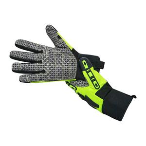 Heavy Duty Welding Gloves Goatskin Leather Anti-Impact Anti-Slip Vibration Reduction Reinforced Cuff 12 oz Thickness Latex-Free - Product Image 2