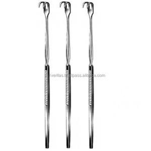 Rétracteur de trachée A-1 VERITAS de qualité supérieure, finition mate, personnalisable OEM, 16 cm, ensemble d'instruments réutilisables - Product Image 1