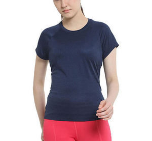 T-shirt court uni sexy en coton pour femme, style streetwear respirant, grande taille, collection 2026 – USA - Product Image 1