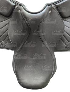 Selle de cheval tout usage de haute qualité en cuir véritable selle anglaise avec arbre en plastique - Product Image 5