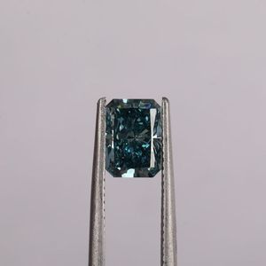 Diamante Suelto para Joyería Premium Unisex, Corte Radiante, 1 Quilate, Azul Fantasía, VVS2 VS1, Cultivado en Laboratorio con Certificación IGI CVD - Product Image 4