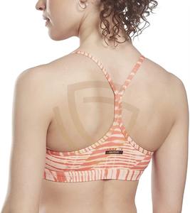 Sujetador deportivo con logotipo personalizado, precio ajustable, para mujer, hecho a medida, de alta calidad, precio razonable. - Product Image 2