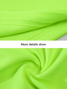 Men's Quick-Dry Sports Tees Customizable Logo/Pattern Crew Neck Short Sleeve Polyester Lightweight Breathable Moisture-Absorbing - Product Image 4