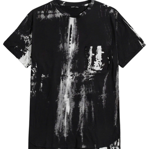 T-shirt surdimensionné fabriqué à la main Pantone teint 100% coton Style de rue urbain - Product Image 1