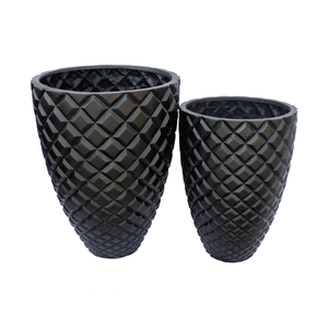 High Quality Decorative Outdoor Fiber <b>Stone</b> Planters Garden Accessories Adjustable Reasonable Price - Product Image 1