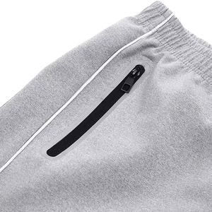 ฤดูใบไม้ผลิฤดูใบไม้ร่วงชุดกีฬาผู้ชายมีฮู้ดลำลองผ้าฝ้ายขนาดพิเศษเสื้อผ้าวิ่งทรงหลวมชุด 2 ชิ้น - Product Image 4