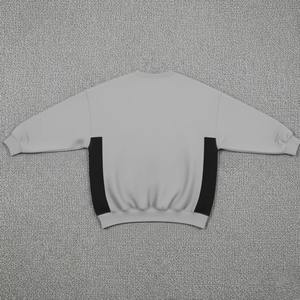 Sweat à capuche oversize Bae Winter noir à manches découpées avec appliqué en strass, pull ample pour femme - Product Image 5