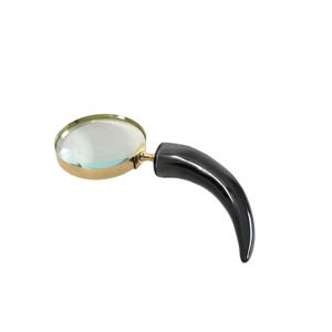 แว่นขยายสไตล์วินเทจยุคกลาง พร้อมด้ามจับทำจากเขาควายแท้ เป็นมิตรกับสิ่งแวดล้อม สินค้ามาใหม่ แว่นขยายสำหรับอ่านหนังสือสไตล์ทะเล - Product Image 1
