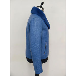 Chaqueta de Cuero para Hombre, Estilo Urbano, Corte Ajustado, Transpirable, Resistente al Viento, Ecológica, Precio Económico, Gran Venta - Product Image 3