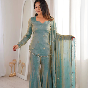 2026 Hit Design Indian <b>Women</b> Modern Fashion Designer <b>Kurta</b> / Kurti Diwali Wedding Party Fully Stitched Ready Wear Ramdev Trading - Product Image 1