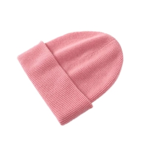 Gorro de Invierno Unisex de Diseño Clásico, 100% Lana, Color Sólido, Costuras Transpirables, Impermeables, Duraderas, Estilo Urbano, Cálido - Product Image 1