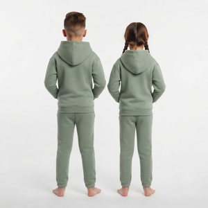 Conjunto Deportivo de Dos Piezas Unisex en Colores de Moda, 100% Algodón, Sudadera con Cremallera Completa y Pantalones Deportivos, Ropa Casual al por Mayor de Alta Calidad - Product Image 3