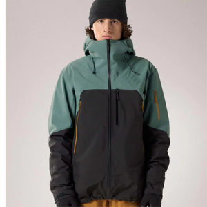 Chaqueta Cortavientos de Invierno para Hombre, Tela de Lona, Logotipo Frontal, con Capucha, Totalmente Personalizable, Antiarrugas, Transpirable - Product Image 3