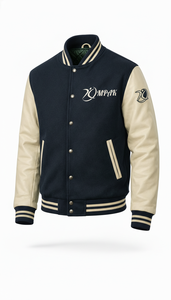 Custom Winter Fashion Varsity <b>Jackets</b> Hooded Eco-Friendly Embroidery Patches Front Logo Wholesale - Product Image 5