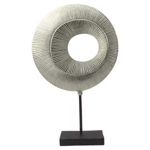 Sculptures métalliques d'intérieur, statue d'art élégante pour salon, bureau, hall, réception d'hôtel, décoration intérieure - Product Image 1