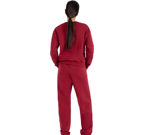 FARMAN TRADERS Neues Design Rundhals Maßgeschneiderte Winter Fitness-Sets für Damen Locker Sitzender Langarm Atmungsaktiver Fleece-Strickpullover - Product Image 5