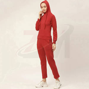 Nouveautés : Survêtement décontracté pour femme, design personnalisé, haute qualité, 100% coton molletonné avec impression de logo sur mesure - Product Image 4