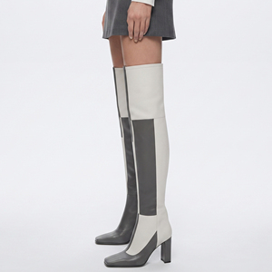 Custom Design Leather Thigh <b>High</b> Long Boot Ladies Leather Long Riding Booties Over <b>Knee</b> <b>High</b> Quality Leather Over-The-<b>Knee</b> Long - Product Image 2