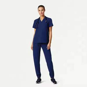 Ensemble de blouses médicales personnalisées, uniforme d'infirmière, tissu tricoté respirant, vêtements de travail hospitaliers, vêtements de santé, tenue de médecin, vente en gros - Product Image 2