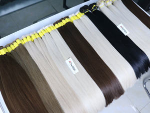 Envío rápido a granel Remy Virgin Extensiones de cabello humano vietnamita Onda natural Toda la longitud Nasa Bundles 100 gramos Todos los colores 65cm - Product Image 3