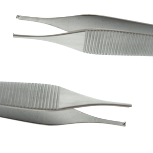 Adson Forceps 12 cm 1×2 Teeth Stainless Steel Surgical Tissue Dressing Forceps Medical Instrument Tooth Grip <b>Precision</b> <b>Tool</b> - Product Image 5
