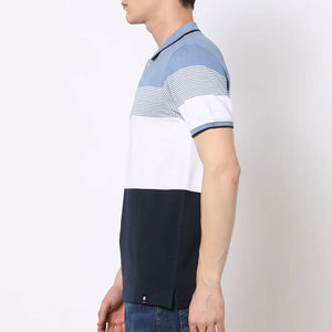 เสื้อโปโลผู้ชายคุณภาพสูง ทรงปกติ แขนสั้น ซับเหงื่อ แห้งเร็ว แฟชั่นกอล์ฟลำลอง ดีไซน์ใหม่สำหรับฤดูร้อน - Product Image 1