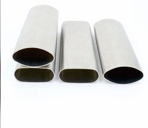 Tuyaux et tubes elliptiques en acier inoxydable SS 304, SS 201, taille 3/8 x 3/4 - Product Image 1