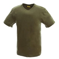 T-shirt camouflage extérieur 100% coton personnalisé pour hommes T-shirts camouflage noir à manches courtes