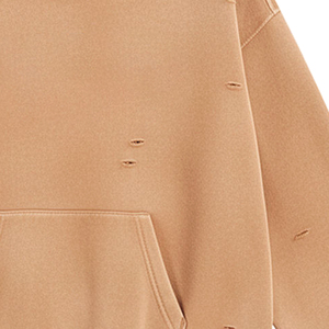 Sweat à capuche décontracté pour homme, effet vieilli et usé, style urbain - Product Image 6