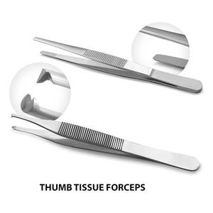 Juego de Tijeras de Sutura Profesionales de Grado Quirúrgico, Kit de Extracción de Suturas de Acero Inoxidable para Prácticas Quirúrgicas, Estudiantes de Medicina y Enfermería - Product Image 6