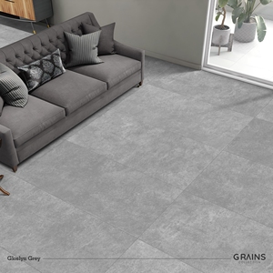 Azulejos de porcelana Gloslyn gris GHR Surphase para pisos y paredes de 600x1200 mm, acabado mate, diseño interior moderno - Product Image 5