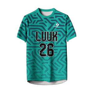 Camiseta de Fútbol Sublimada Personalizada con Nombre y Número del Jugador, Unisex, Manga Corta, Absorbe la Humedad - Product Image 5