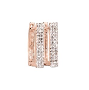 ขายส่ง Def Color VS VVS ความคมชัด IGI ได้รับการรับรอง10K 14K 18K แข็งทองกลมตัดในห้องปฏิบัติการต่างหูเพชรที่ปลูกในงานแต่งงาน - Product Image 2