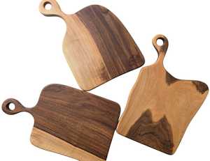 Planche à découper en bois de manguier au design attrayant, planche de boucher originale, sur mesure, fabriquée en Inde - Product Image 4