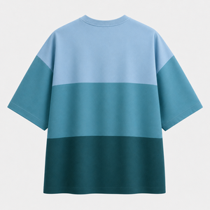 เสื้อยืดผู้หญิงทรงหลวมไหล่ตก ผ้าฝ้ายคุณภาพสูง 100% ลายปักสำหรับฤดูร้อน พิมพ์ลายโลโก้ 3 มิติ แบบสกรีน  ทรงใหญ่ น้ำหนักมาก - Product Image 5