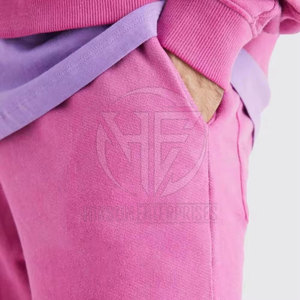 Pantalones Casuales Diarios para Hombre, Mezcla de Algodón, Cintura con Cordón, Corte Holgado, Pierna Ancha, Estilo Moderno, Pantalones Deportivos Acampanados - Product Image 6