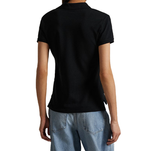Short tricoté extensible ajusté pour femme, tendance, avec logo personnalisé, en coton et maille, pour le golf, le tennis, les tenues décontractées d'été et les uniformes. - Product Image 2