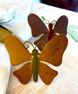 Anillo para Servilletas de Madera con Forma de Mariposa, Decoración Elegante para Mesa, Accesorio de Comedor de Madera Natural, Hecho a Mano, Elegante Juego de Regalo para Bodas y Fiestas - Product Image 3