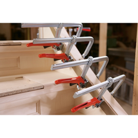 Serre-joint à cliquet professionnel en acier inoxydable de type F (en pouces) pour le travail du bois, l'assemblage de meubles et l'utilisation industrielle