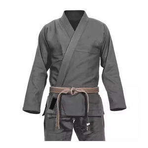 Kimono de Jiu-Jitsu de haute qualité |   Ceinture d'uniforme respirante en coton 100% tissé perlé |   Uniforme de jiu-jitsu imprimé en sérigraphie OEM/ODM - Product Image 4