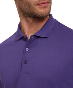 Polo décontracté à manches courtes pour homme, T-shirt de golf avec col à revers, logo personnalisé, vente en gros à prix abordable - Product Image 3