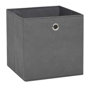 Juego de 10 Cajas de Almacenamiento Cúbicas Plegables de Tela No Tejida Gris para Organización y Ahorro de Espacio - Product Image 2